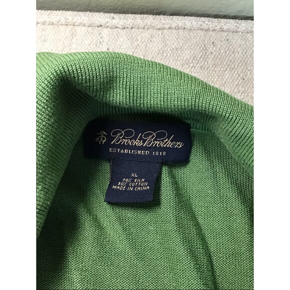 Brooks Brothers Mens Knit Polo  Long/Sl Collared Casual Pullover Sweater Sz. XXL - Picture 10 of 11